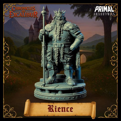 King Rience - Chronicles of Excalibur - Unpainted Miniature