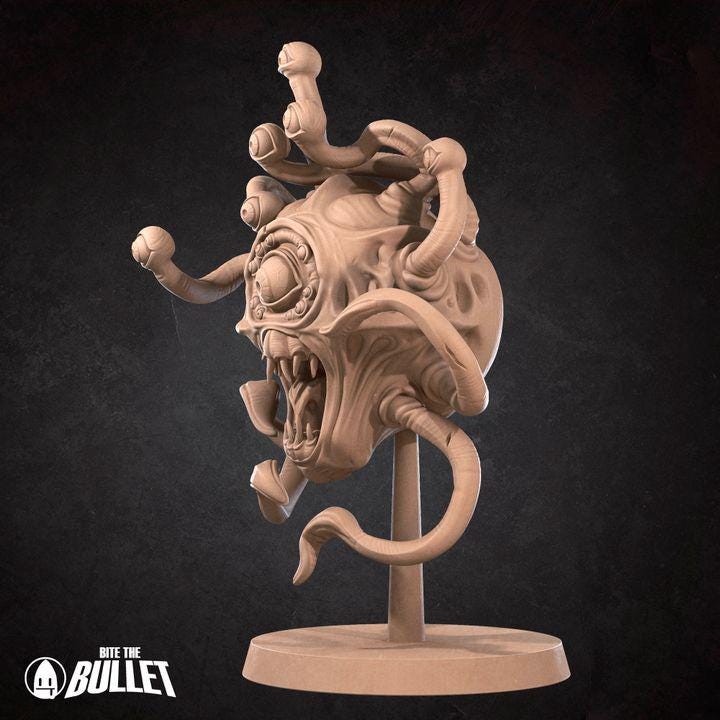 Gauth, Lesser Eye Tyrant - 32mm, 35mm Scale - Unpainted Miniature
