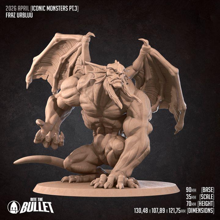 Fraz Urbluu - 32mm, 35mm Scale - Unpainted Miniature