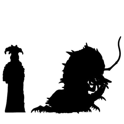 Carrion Crawler, Worm Monster - 32mm, 35mm Scale - Unpainted Miniature