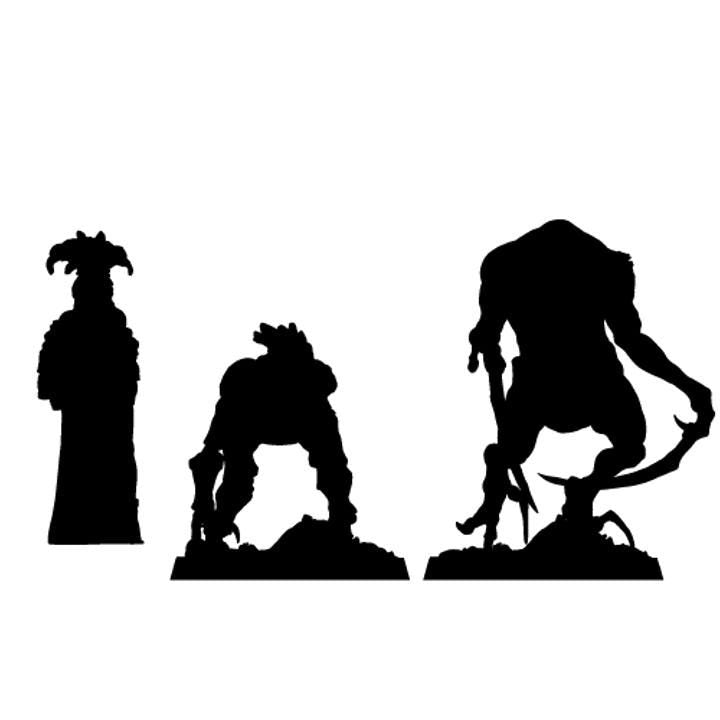 Ettercaps - 32mm, 35mm Scale - Unpainted Miniature