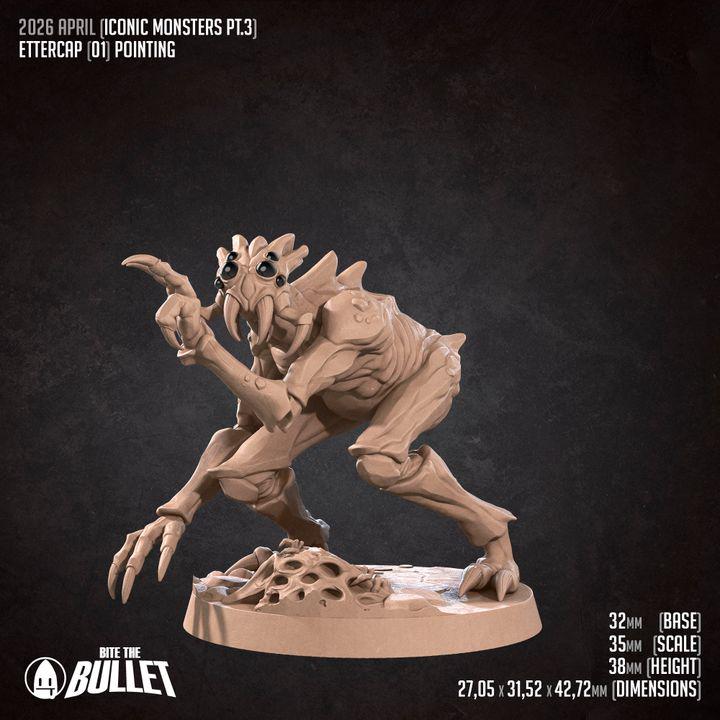 Ettercaps - 32mm, 35mm Scale - Unpainted Miniature