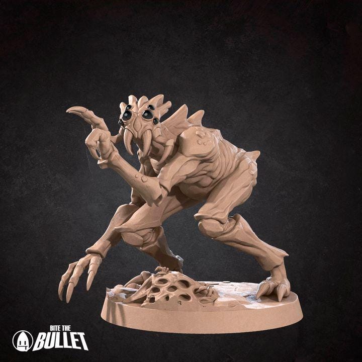 Ettercaps - 32mm, 35mm Scale - Unpainted Miniature