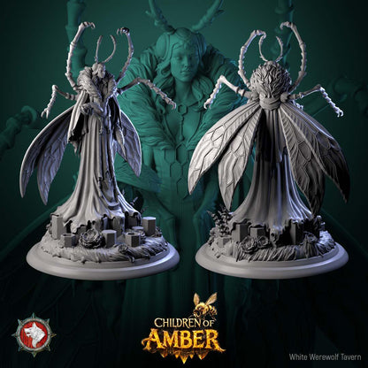 Amber Queen - Children of Amber - Unpainted Miniature