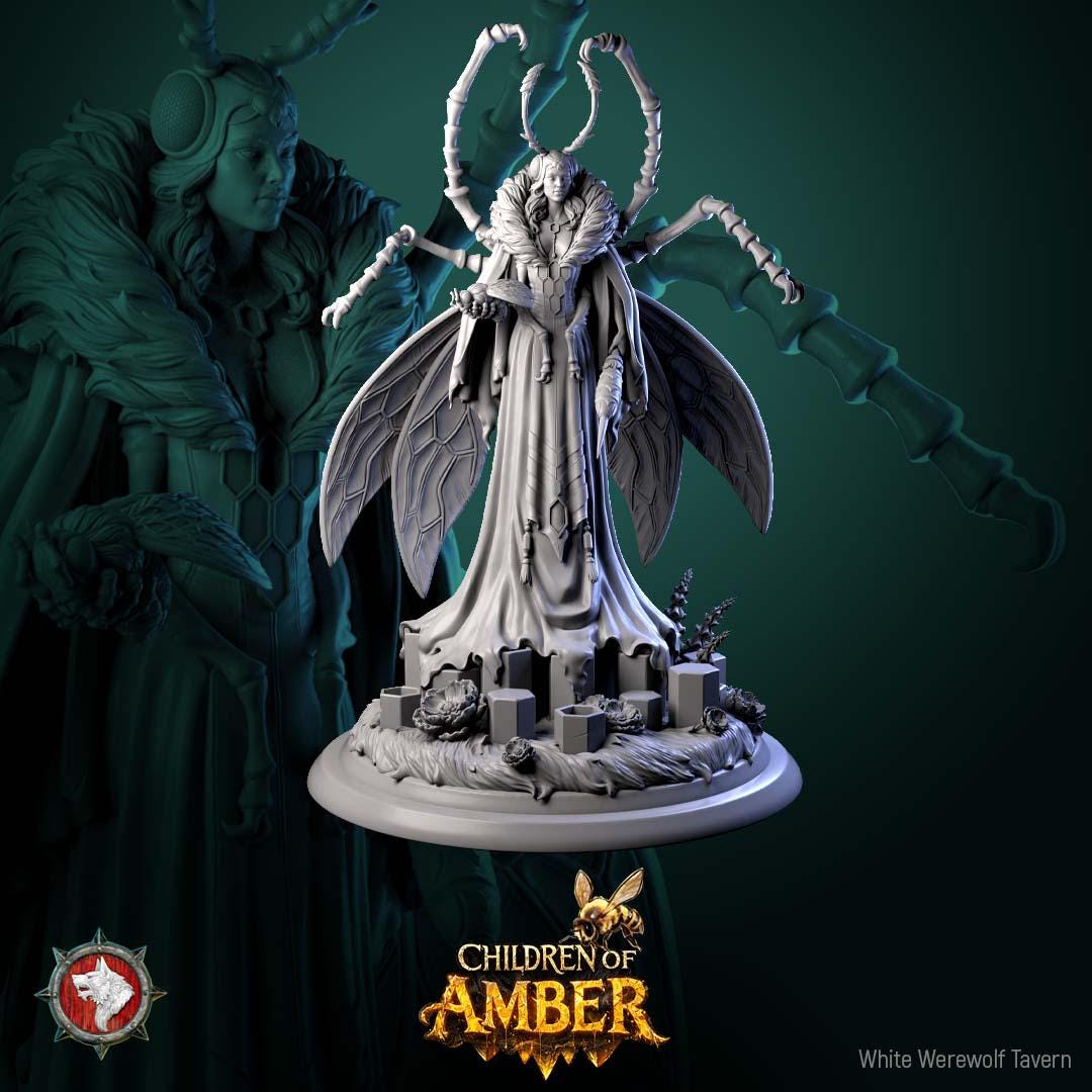 Amber Queen - Children of Amber - Unpainted Miniature