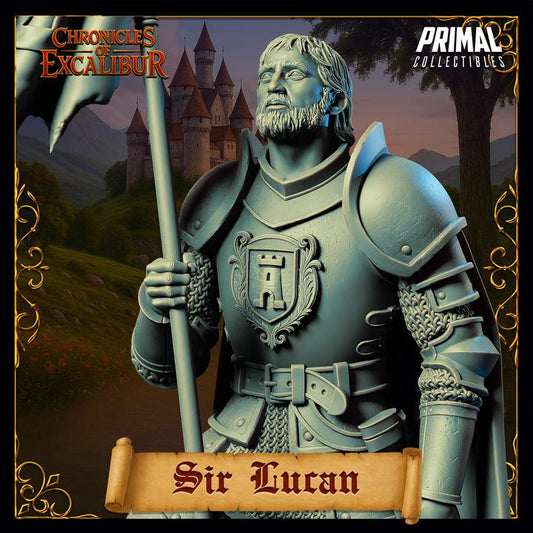 Knight, Sir Lucan - Chronicles of Excalibur - Unpainted Miniature