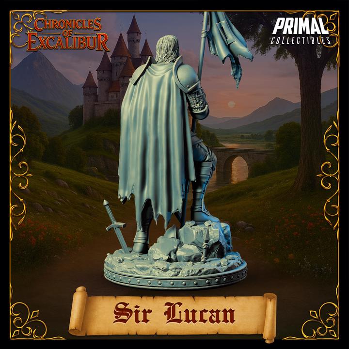 Knight, Sir Lucan - Chronicles of Excalibur - Unpainted Miniature