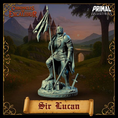 Knight, Sir Lucan - Chronicles of Excalibur - Unpainted Miniature