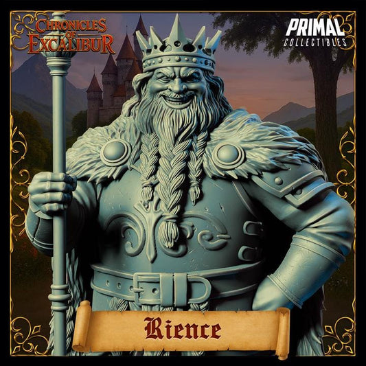 King Rience - Chronicles of Excalibur - Unpainted Miniature