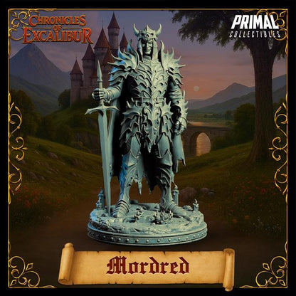 Evil Knight, Mordred - Chronicles of Excalibur - Unpainted Miniature