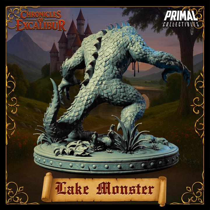 Lake Monster - Chronicles of Excalibur - Unpainted Miniature