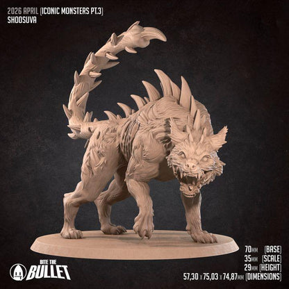 Shoosuva - 32mm, 35mm Scale - Unpainted Miniature