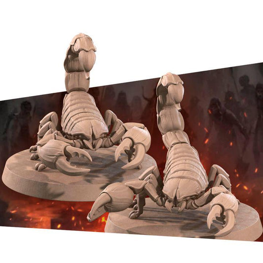 Scorpions, Medium Beasts - Unpainted Miniature