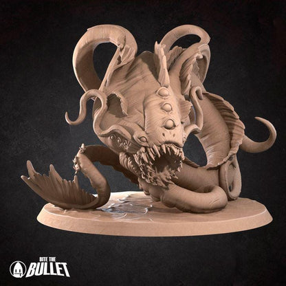 Aboleth - 32mm, 35mm Scale - Unpainted Miniature