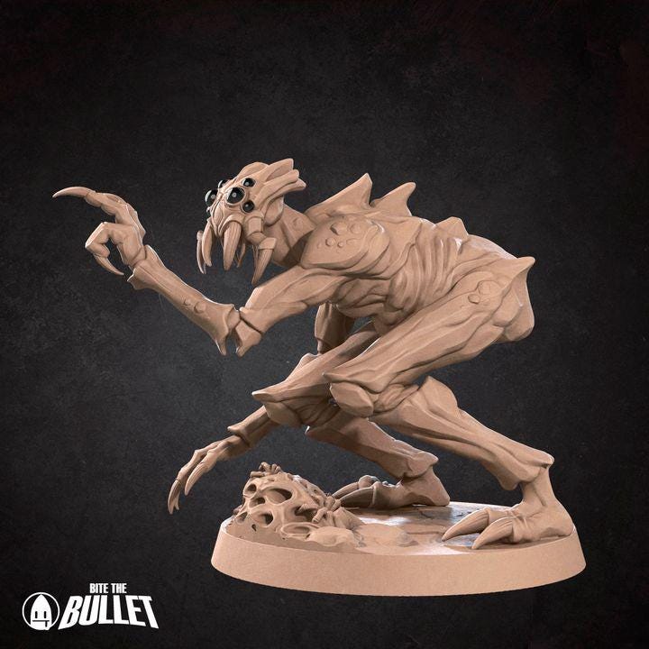 Ettercaps - 32mm, 35mm Scale - Unpainted Miniature