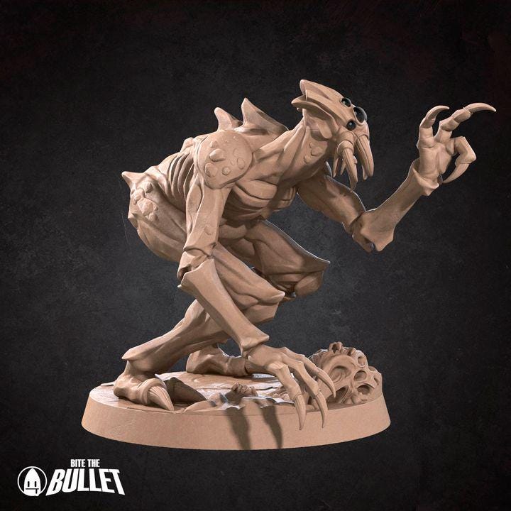Ettercaps - 32mm, 35mm Scale - Unpainted Miniature