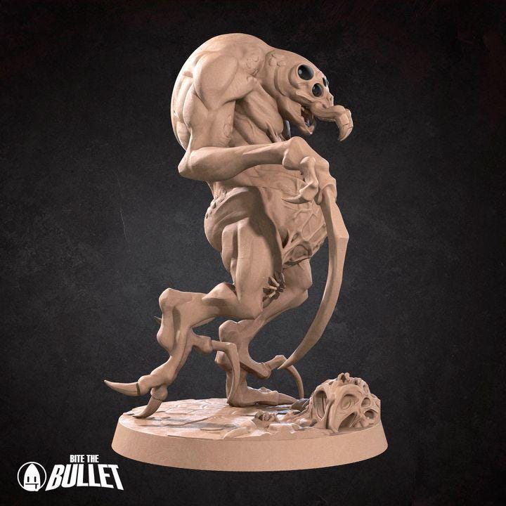 Ettercaps - 32mm, 35mm Scale - Unpainted Miniature
