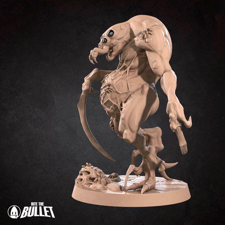 Ettercaps - 32mm, 35mm Scale - Unpainted Miniature