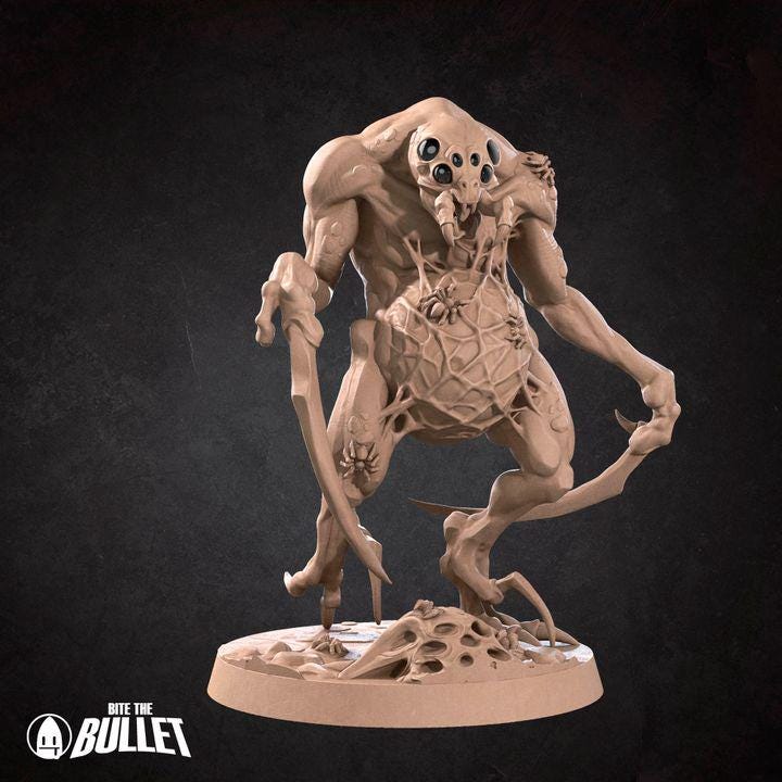 Ettercaps - 32mm, 35mm Scale - Unpainted Miniature