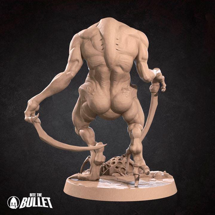 Ettercaps - 32mm, 35mm Scale - Unpainted Miniature