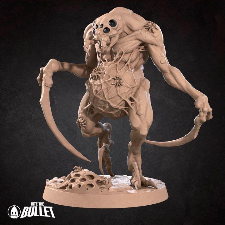 Ettercaps - 32mm, 35mm Scale - Unpainted Miniature