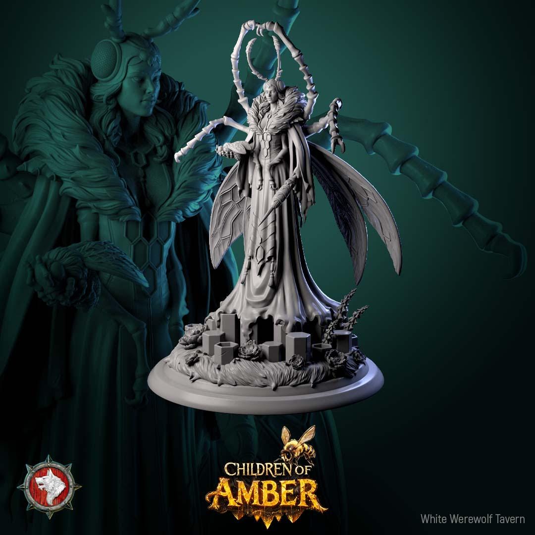 Amber Queen - Children of Amber - Unpainted Miniature
