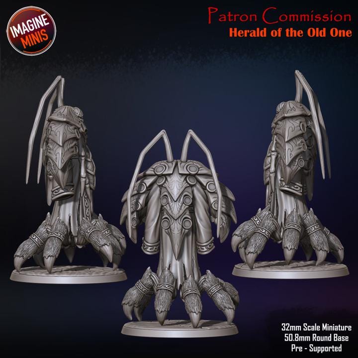 Herald of the Old Ones - Unpainted Miniature
