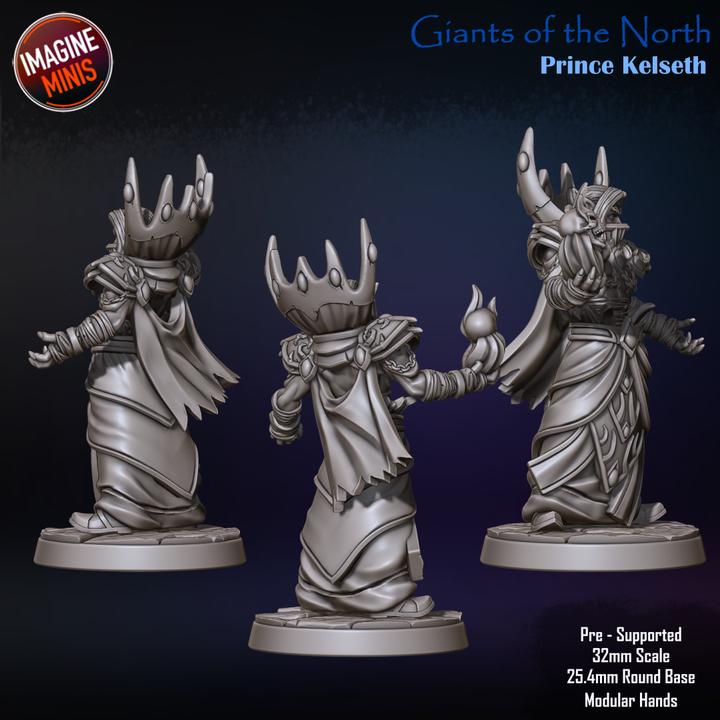 Blood Prince - Giants of the North - Unpainted Miniature