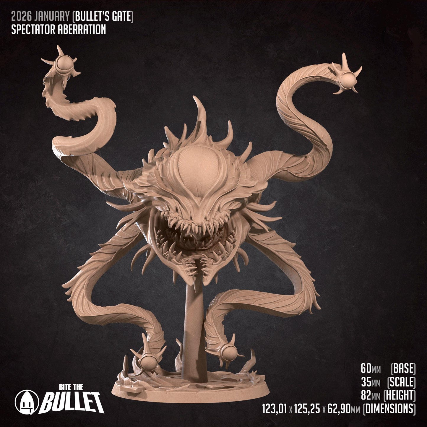 Spectator - 32mm, 35mm Scale - Unpainted Miniature