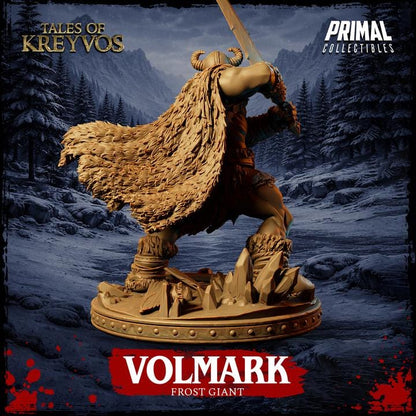 Frost Giant, Volmark - Tales of Kreyvos - Unpainted Miniature