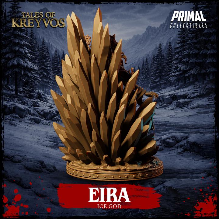 Eira, Ice Queen - Tales of Kreyvos - Unpainted Miniature