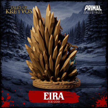 Eira, Ice Queen - Tales of Kreyvos - Unpainted Miniature