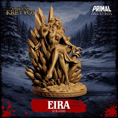 Eira, Ice Queen - Tales of Kreyvos - Unpainted Miniature