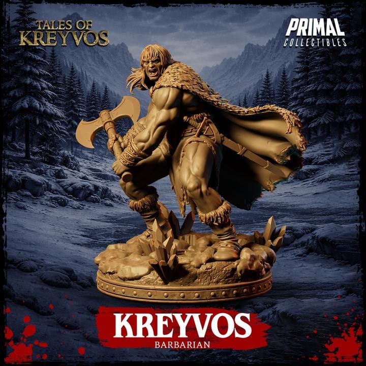 Northman - Tales of Kreyvos - Unpainted Miniature