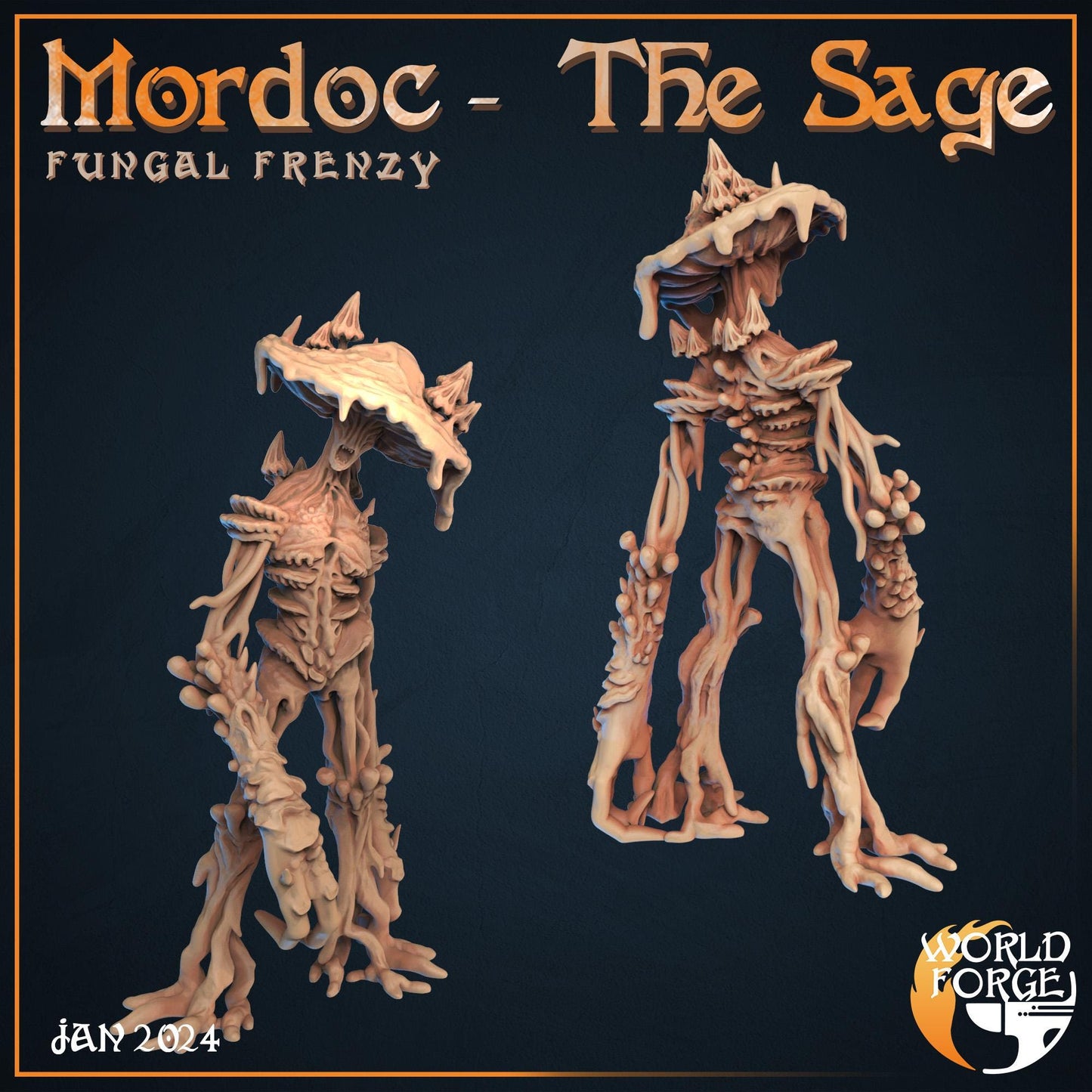 Mycil Elder - Fungal Frenzy Collection - Unpainted Miniature