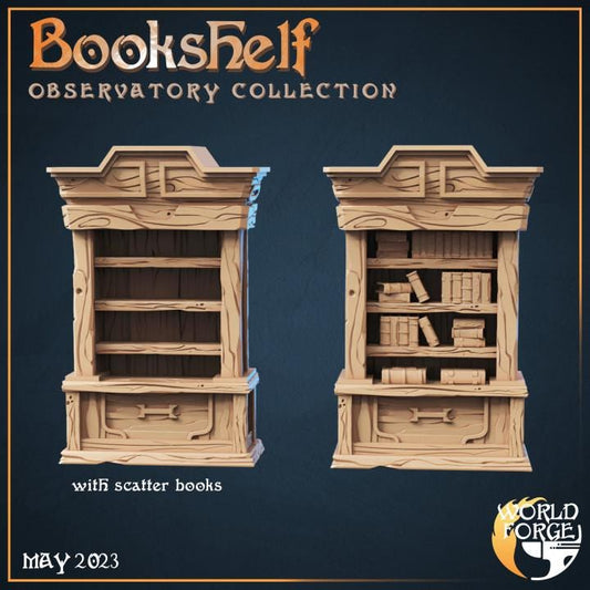 Book Shelf - Observatory Collection - Unpainted Miniature