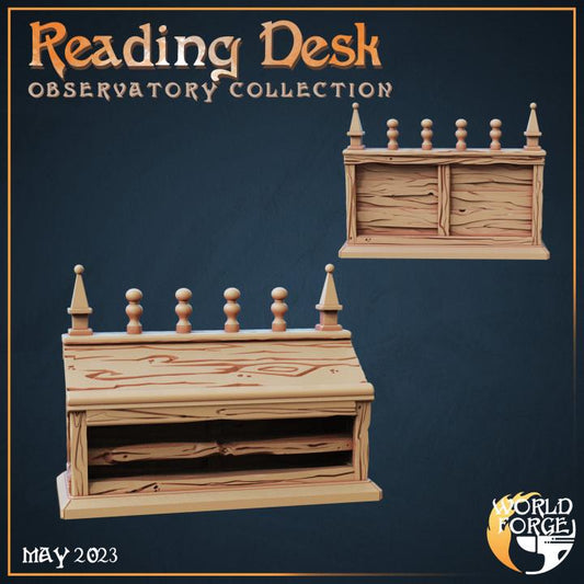 Reading Desk - Observatory Collection - Unpainted Miniature
