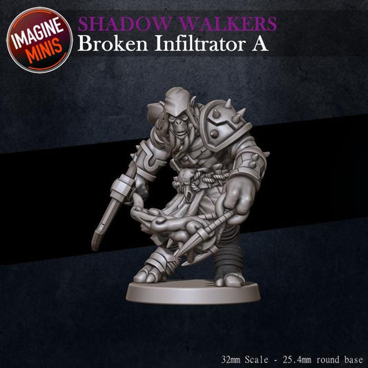 Broken Infiltrator, A - Shadow Walkers Set - Unpainted Miniature