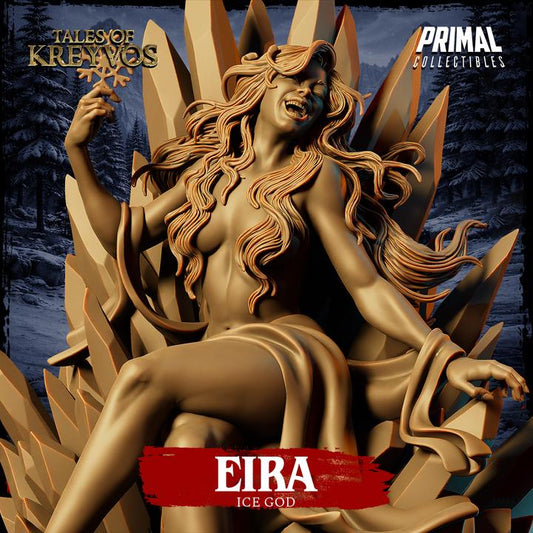 Eira, Ice Queen - Tales of Kreyvos - Unpainted Miniature