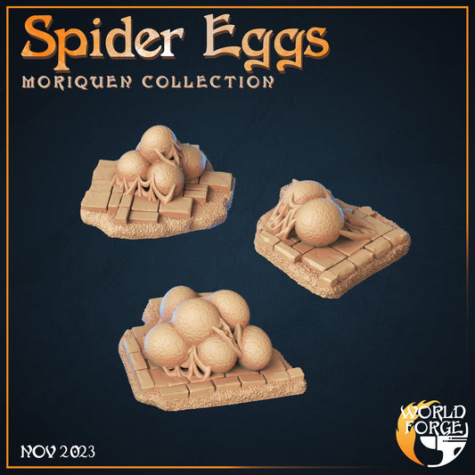 Spider Eggs - Moriquen Collection - Unpainted Miniature
