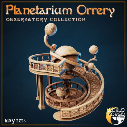 Planetarium Orrery - Observatory Collection - Unpainted Miniature