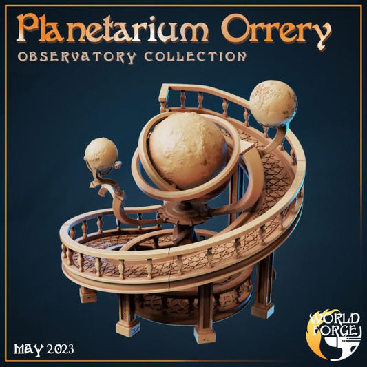 Planetarium Orrery - Observatory Collection - Unpainted Miniature