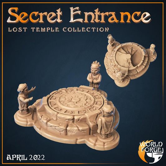 Secret Entrance - Lost Temple Collection - Unpainted Miniature