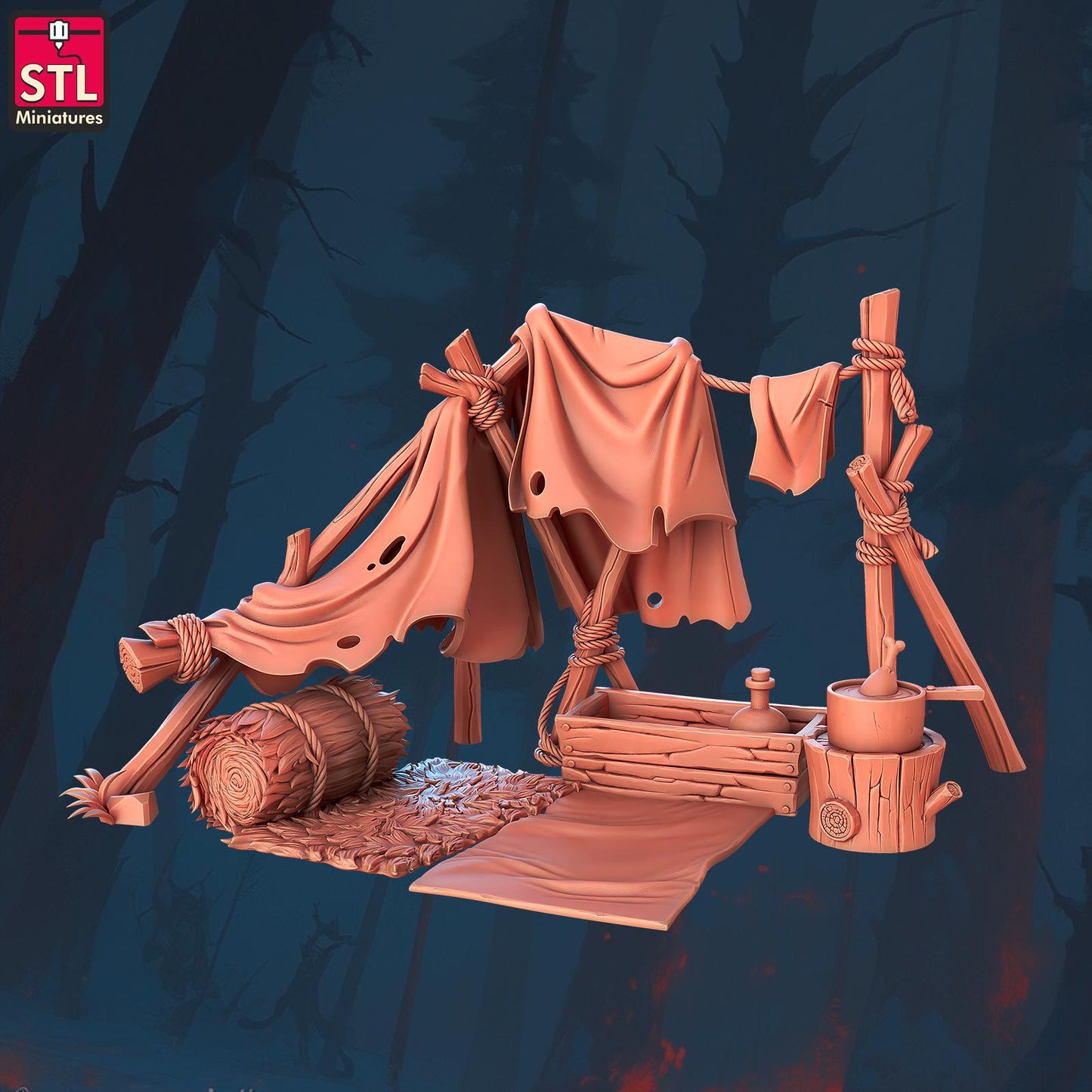Refugee Caravan Set - Townsfolk Miniatures