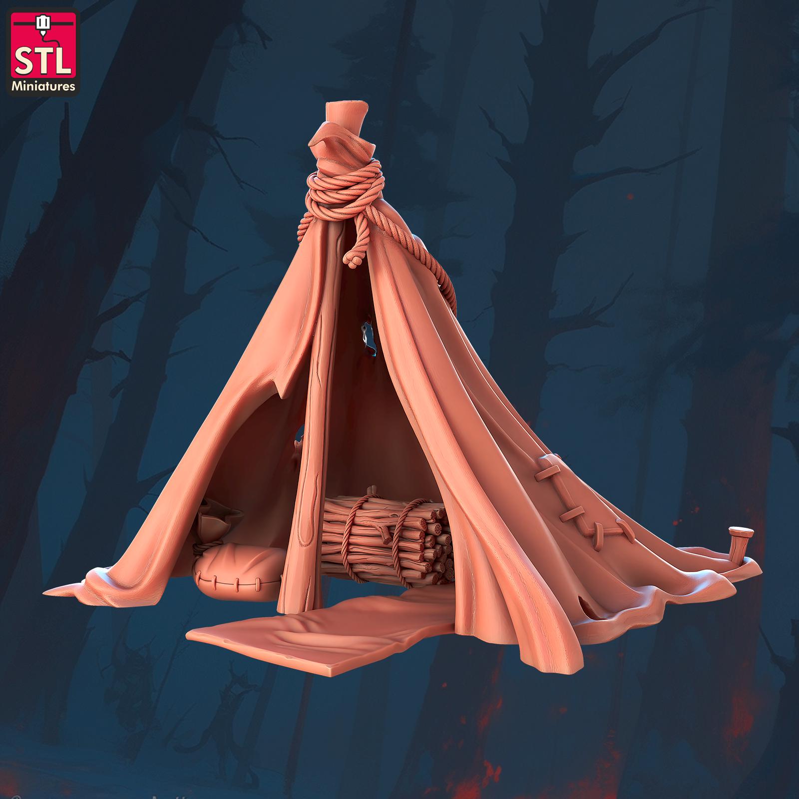Refugee Caravan Set - Townsfolk Miniatures