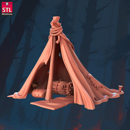 Refugee Caravan Set - Townsfolk Miniatures