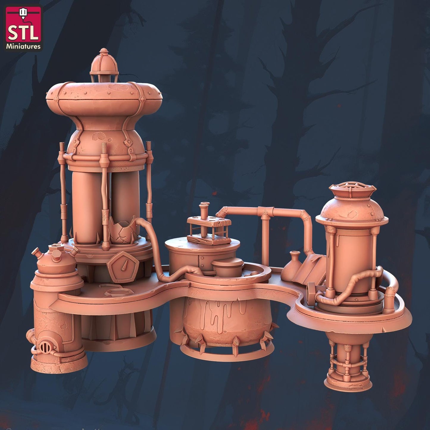 Dark Alchemy Set - Townsfolk Miniatures