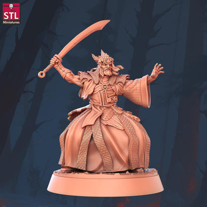 Female Barbarian Camp - Townsfolk Miniatures