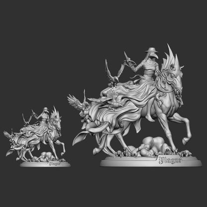 Plague, Apocalyptic Horseman - Unpainted Miniature