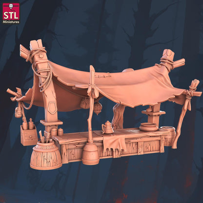 Goblin Market Set - Townsfolk Miniatures